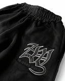 ZW.┃DIRTY BLACK SWEATPANTS™