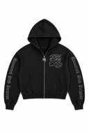 ZW.┃DIRTY BLACK HOODIE™