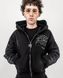 ZW.┃DIRTY BLACK HOODIE™